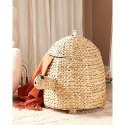 Kosz na zabawki Żółw MONTAGU Plecionka Naturalny