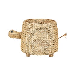 Kosz na zabawki Żółw MONTAGU Plecionka Naturalny