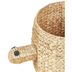 Kosz na zabawki Żółw MONTAGU Plecionka Naturalny