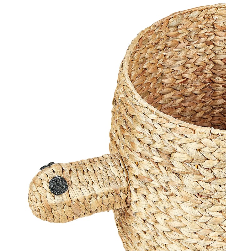 Kosz na zabawki Żółw MONTAGU Plecionka Naturalny