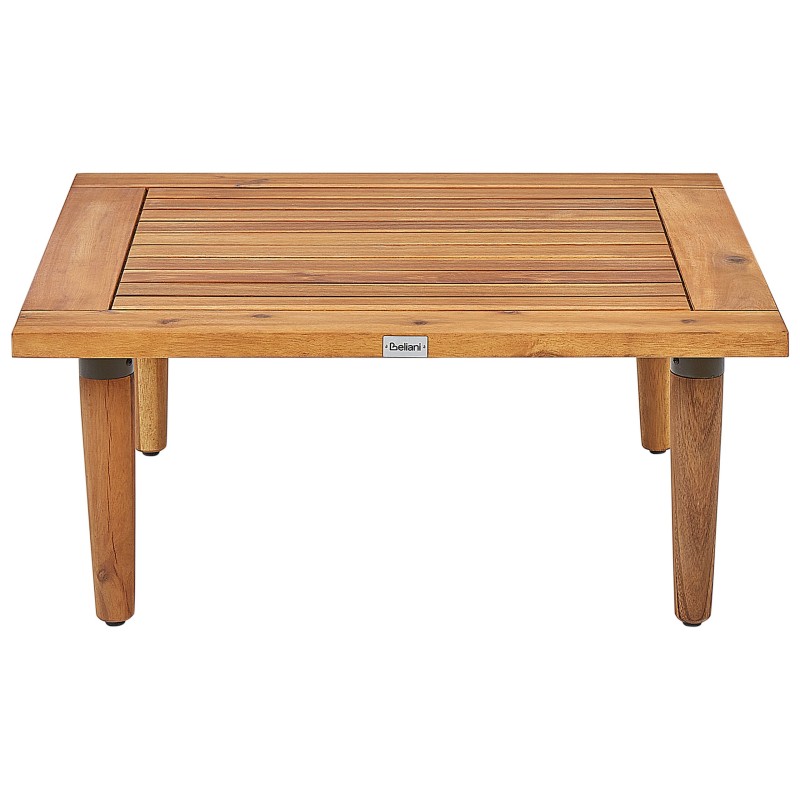 Zestaw ogrodowy ze stolikiem dla 4 osób FRASCATI Modułowy Certyfikowane drewno akacjowe Złamana biel