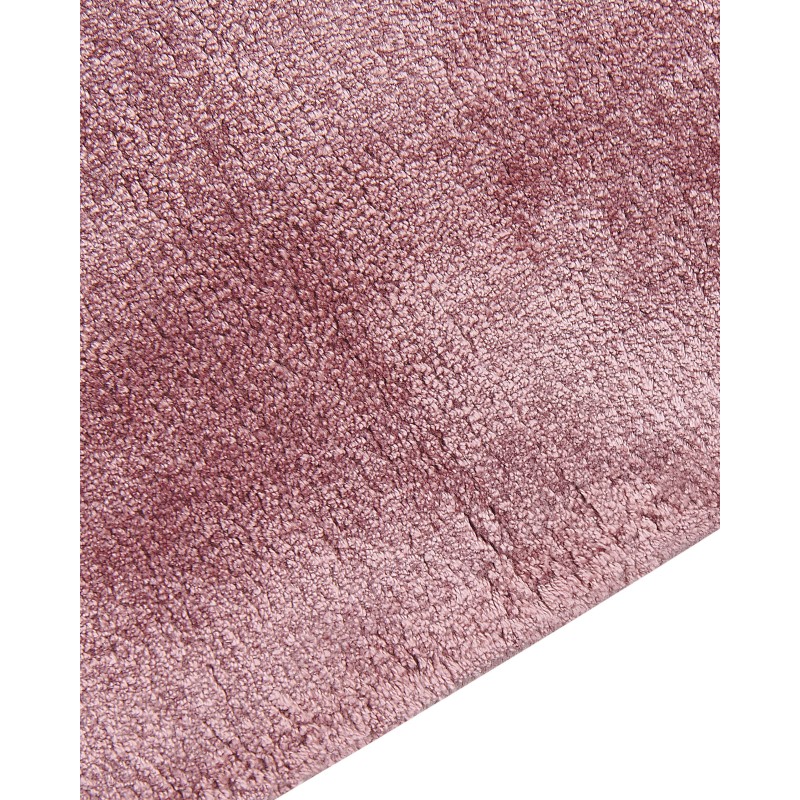 Dywan z wiskozy 160 x 230 cm różowy GESI II