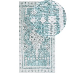 Dywan bawełniany 80 x 150 cm miętowy FULLA