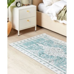 Dywan bawełniany 80 x 150 cm miętowy FULLA