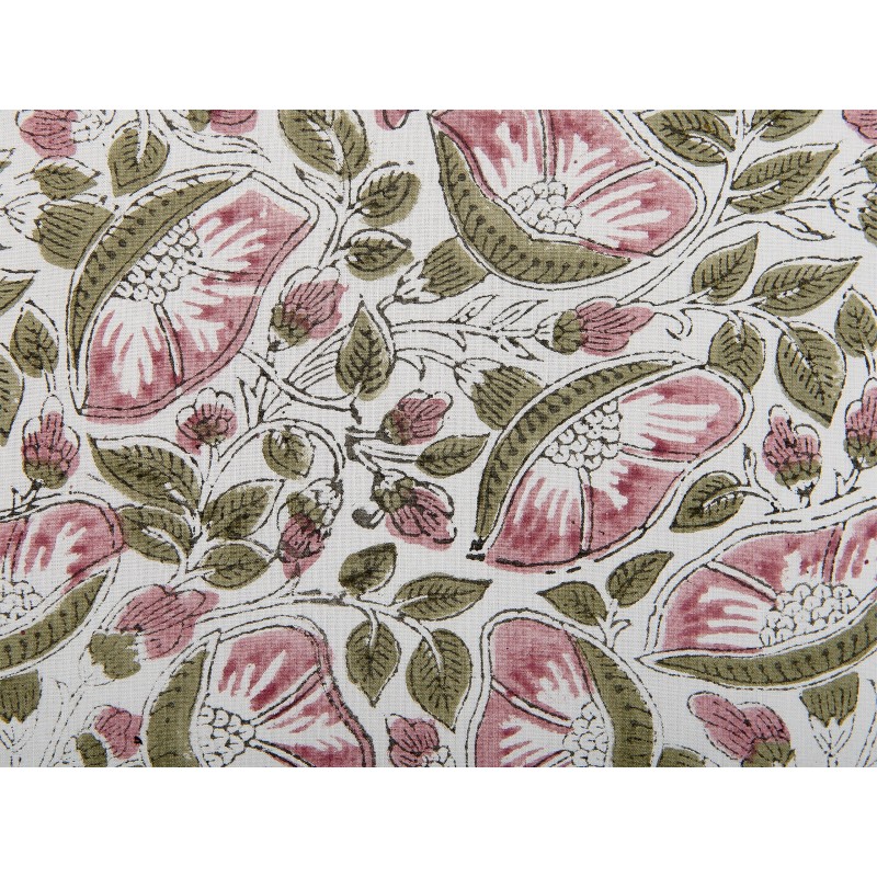 Zestaw 2 poduszek dekoracyjnych CARISSA Bawełna 45 x 45 cm Kolorowy Wzór kwiatowy