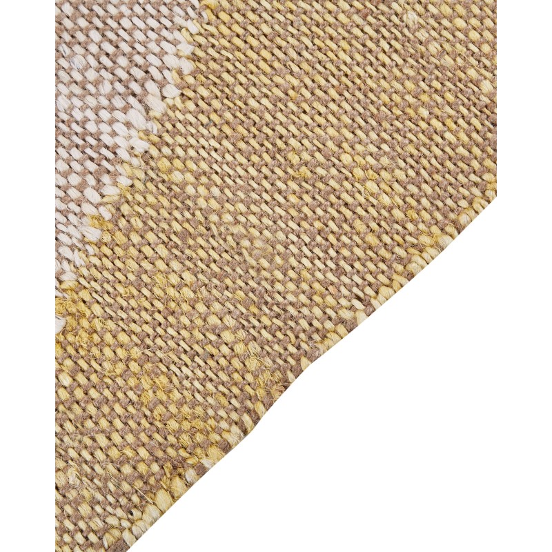 Dywan z juty 80 x 150 cm brązowy SAMLAR