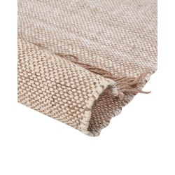 Dywan z juty 80 x 150 cm brązowy SAMLAR