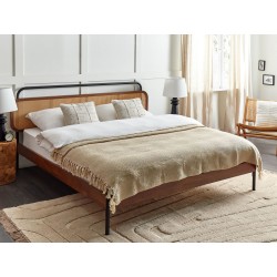 Koc CHAOHANI 150 x 200 cm Beżowy