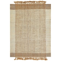 Dywan z juty 160 x 230 cm beżowy DEDEMLI