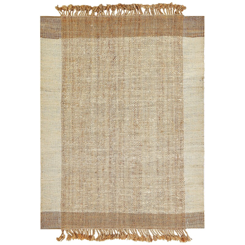 Dywan z juty 160 x 230 cm beżowy DEDEMLI