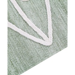 Dywan zewnętrzny 140 x 200 cm jasnozielony YAVU