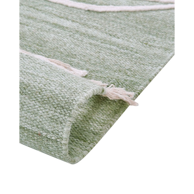 Dywan zewnętrzny 140 x 200 cm jasnozielony YAVU