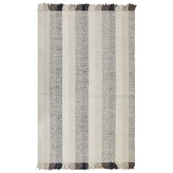 Dywan wełniany 140 x 200 cm złamana biel EMIRLER