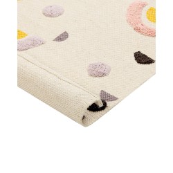 Dywan dziecięcy bawełniany 80 x 150 cm wielokolorowy CURUP