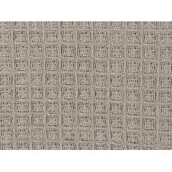 Narzuta na łóżko CHAGYL Bawełna 200 x 220 cm Beżowoszary