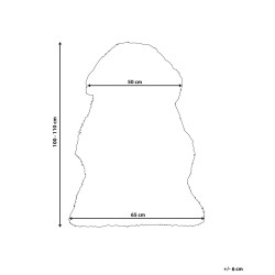 Skóra owcza granatowa ULURU