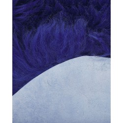 Skóra owcza granatowa ULURU