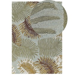 Dywan wełniany z motywem roślinnym 160 x 230 cm VIZE