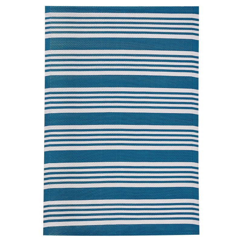 Dywan zewnętrzny 120 x 180 cm niebieski ELURU