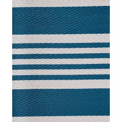 Dywan zewnętrzny 120 x 180 cm niebieski ELURU