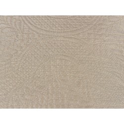 Narzuta na łóżko z poduszkami SHUSH 160 x 220 cm Beżowoszary