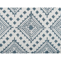 Poduszka dekoracyjna CORDATA Bawełna 45 x 45 cm Niebieski Wzór orientalny