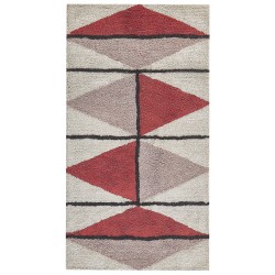 Dywan bawełniany 80 x 150 cm wielokolorowy PURNIA