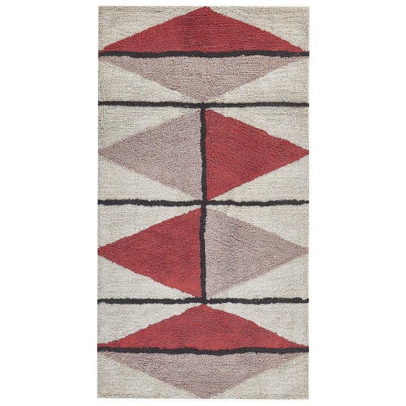 Dywan bawełniany 80 x 150 cm wielokolorowy PURNIA