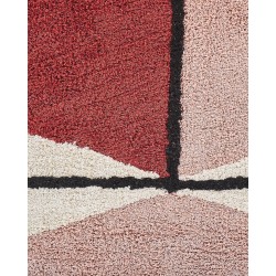 Dywan bawełniany 80 x 150 cm wielokolorowy PURNIA