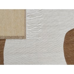 Koc SIDDHA 130 x 170 cm Brązowy