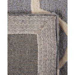 Dywan wełniany 80 x 150 cm szary SILVAN