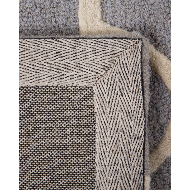 Dywan wełniany 80 x 150 cm szary SILVAN