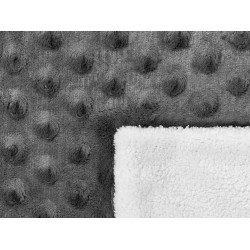 Narzuta na łóżko KANDILLI 150 x 200 cm Szary