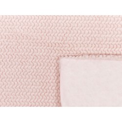 Koc BJAS 150 x 200 cm Pastelowy róż
