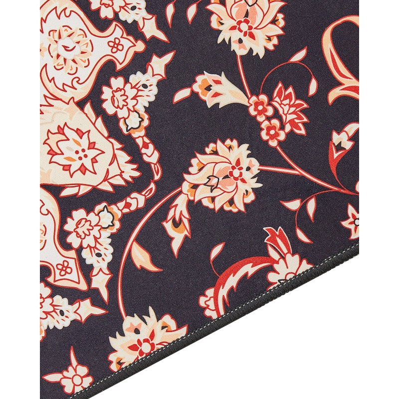 Dywan 80 x 240 cm czarno-beżowy ARITAS