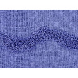 Koc KHARI Bawełna 125 x 150 cm Fioletowy