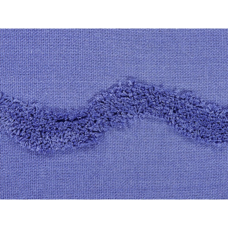 Koc KHARI Bawełna 125 x 150 cm Fioletowy