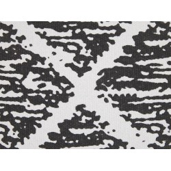 Zestaw 2 poduszek dekoracyjnych HAZRO Bawełna 45 x 45 cm Czarny Wzór geometryczny