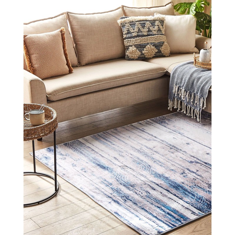 Dywan 140 x 200 cm beżowo-szary DALLICA