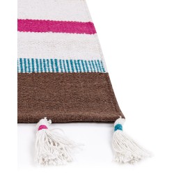 Dywan bawełniany 160 x 230 cm wielokolorowy HISARLI