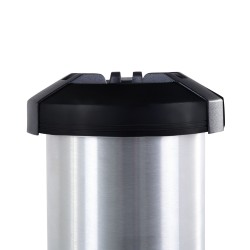 Promiennik na podczerwień wolnostojący VEZUVIO 1500 W Czarny