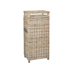 Stojak na wino BASIRA Rattan Naturalny