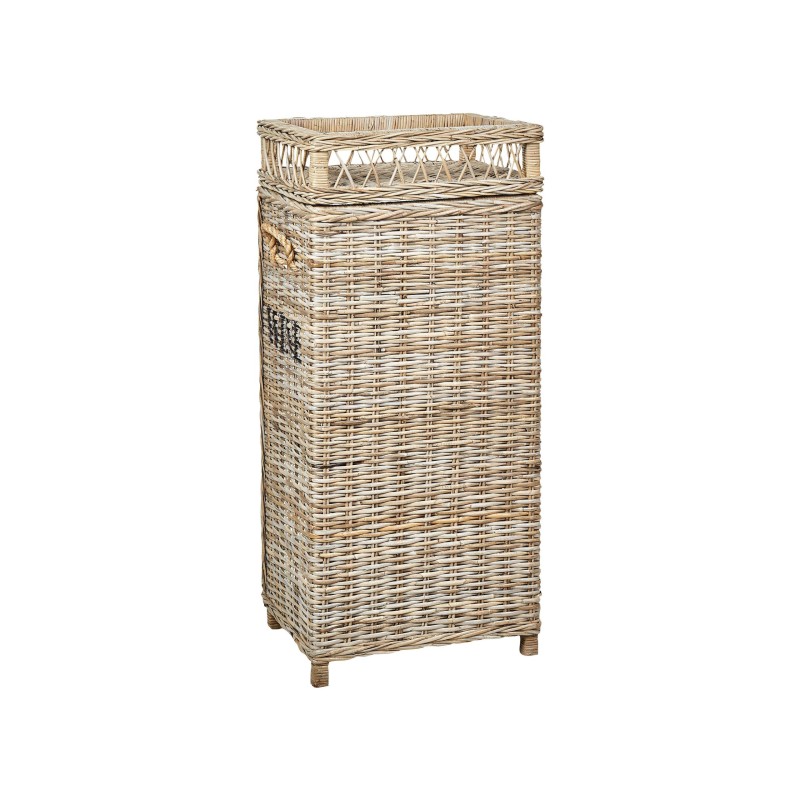 Stojak na wino BASIRA Rattan Naturalny