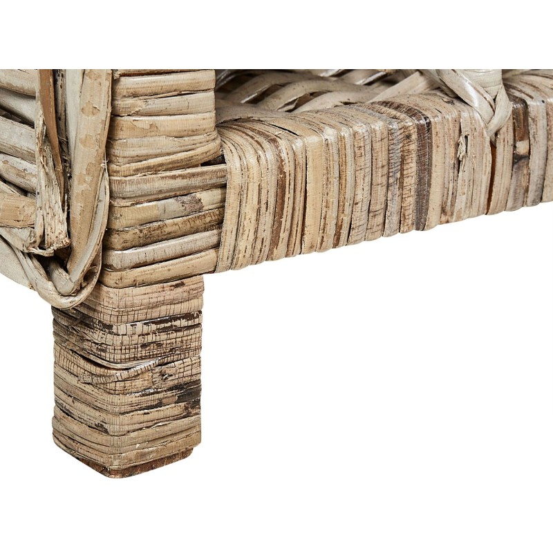 Stojak na wino BASIRA Rattan Naturalny