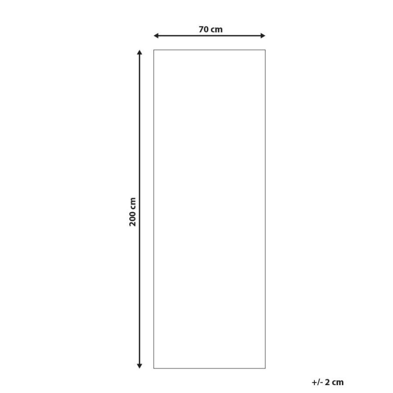 Dywan 70 x 200 cm granatowy CHARVAD