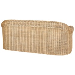 Sofa ogrodowa rattanowa naturalna LIVADEIA