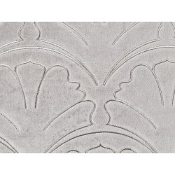 Zestaw 2 poduszek dekoracyjnych GLORIOSA Bawełna 45 x 45 cm Szary Wzór geometryczny