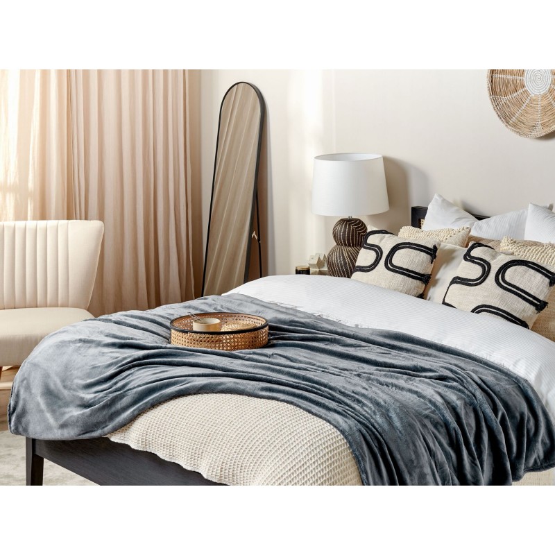 Koc BAYBURT 200 x 220 cm Szary