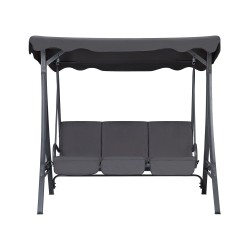 Huśtawka ogrodowa GARBO Metal Ciemnoszary
