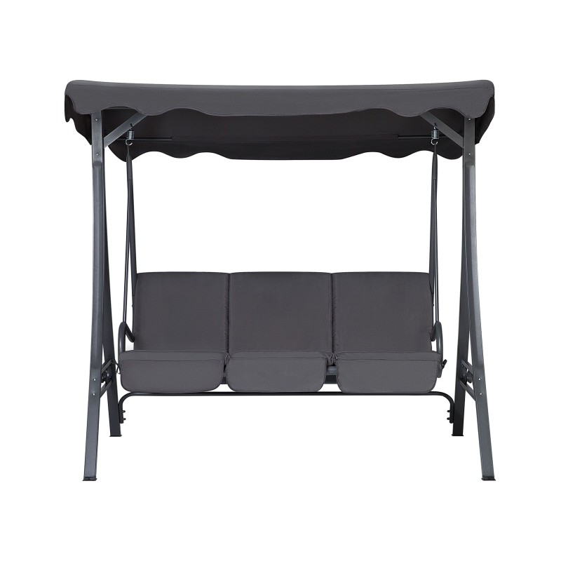 Huśtawka ogrodowa GARBO Metal Ciemnoszary